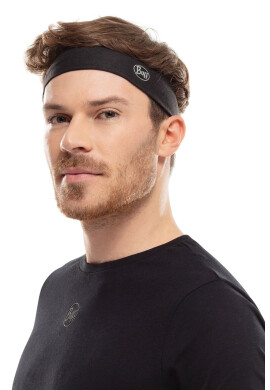 Buff Лента за глава R-Solid Black в черно - Pepit.bg