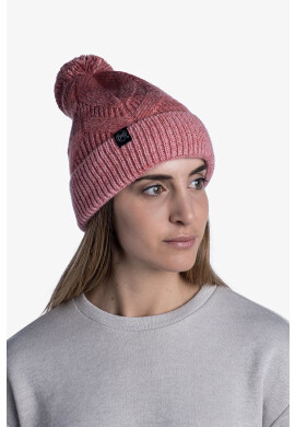 Buff Шапка в розово от плътен трикотаж - Pepit.bg