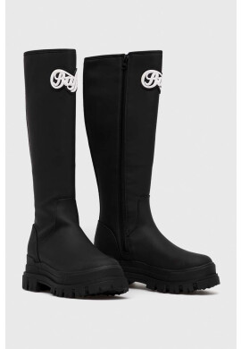 Buffalo Ботуши Aspha Rain Hi в черно 1214006.BLK - Pepit.bg