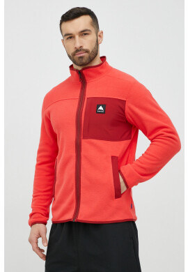 Burton Спортен суичър Hearth в червено с десен - Pepit.bg