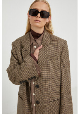 By Malene Birger Палто с вълна в кафяво с преходна изолация - Pepit.bg