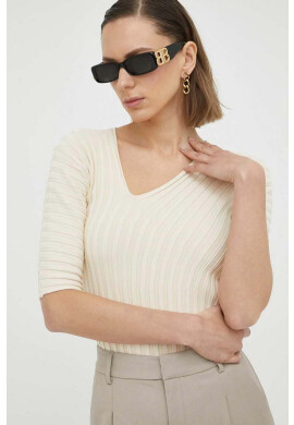 By Malene Birger Тениска в бежово - Pepit.bg