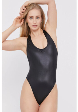 Calvin Klein Бански костюм в черно с леко подплатена чашка - Pepit.bg