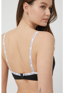 Calvin Klein Бански костюм в черно с леко подплатена чашка - Pepit.bg
