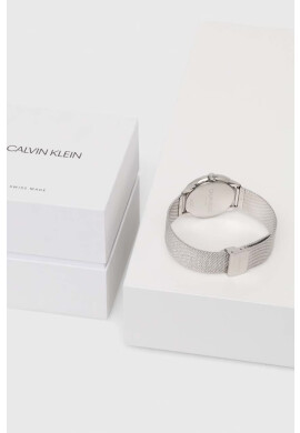 Calvin Klein Часовник дамски в сребристо - Pepit.bg