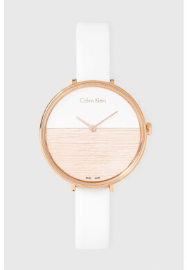 Calvin Klein Часовник дамски в бяло - Pepit.bg