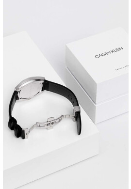 Calvin Klein Часовник мъжки в черно - Pepit.bg