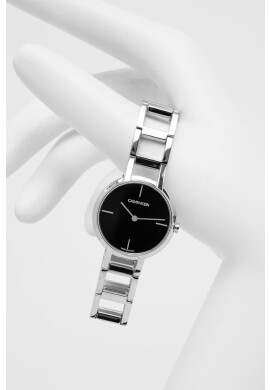 Calvin Klein Часовник дамски в сребристо - Pepit.bg
