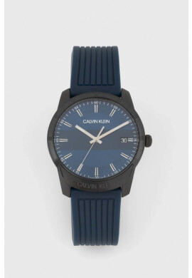 Calvin Klein Часовник K8R114VN мъжки в тъмносиньо - Pepit.bg