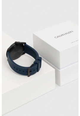 Calvin Klein Часовник K8R114VN мъжки в тъмносиньо - Pepit.bg