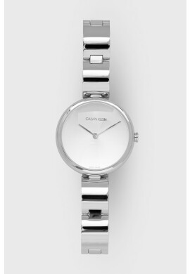 Calvin Klein Часовник K9U23146 дамски в сребристо - Pepit.bg