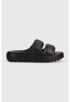 Calvin Klein Чехли DOUBLE STRAP SLIPPER в черно HM0HM00967 - Pepit.bg
