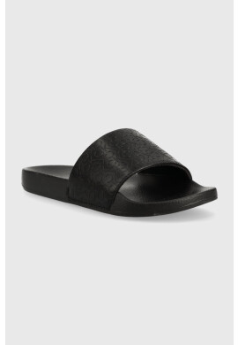 Calvin Klein Чехли POOL SLIDE - HF MONO в черно - Pepit.bg