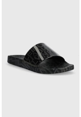 Calvin Klein Чехли POOL SLIDE RUBBER в черно HM0HM01062 - Pepit.bg