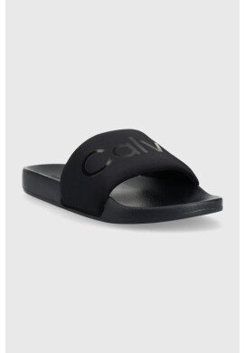 Calvin Klein Чехли POOL SLIDE TXT - Pepit.bg