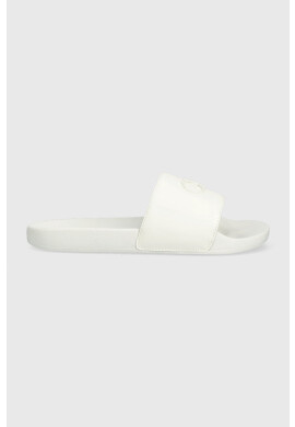 Calvin Klein Чехли POOL SLIDE W/HW в бяло с платформа HW0HW01509 - Pepit.bg