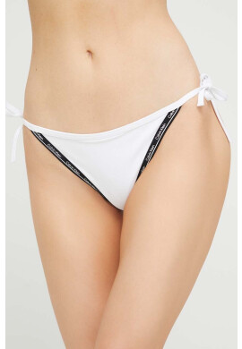 Calvin Klein Долнище на бански в бяло - Pepit.bg
