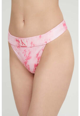 Calvin Klein Долнище на бански в розово - Pepit.bg