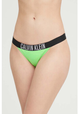 Calvin Klein Долнище на бански тип бразилиана в зелено - Pepit.bg