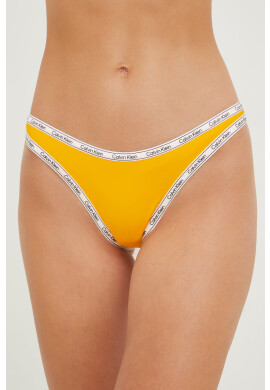 Calvin Klein Долнище на бански в жълто - Pepit.bg