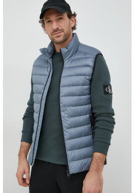 Calvin Klein Елек мъжки в сиво с преходна изолация - Pepit.bg