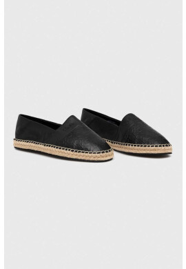 Calvin Klein Еспадрили ESPADRILLE - HF MONO в черно HW0HW01456 - Pepit.bg