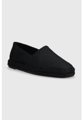 Calvin Klein Еспадрили ESPADRILLE MONO JQ в черно HM0HM00977 - Pepit.bg