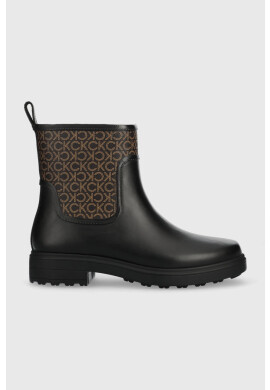 Calvin Klein Гумени ботуши Rain Boot в черно - Pepit.bg
