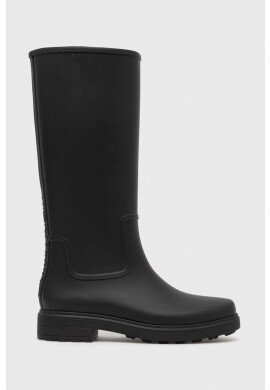 Calvin Klein Гумени ботуши Rain Boot Knee в черно - Pepit.bg