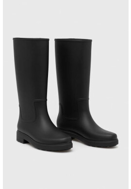 Calvin Klein Гумени ботуши Rain Boot Knee в черно - Pepit.bg