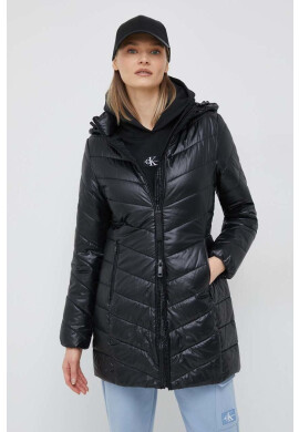 Calvin Klein Яке в черно с преходна изолация - Pepit.bg