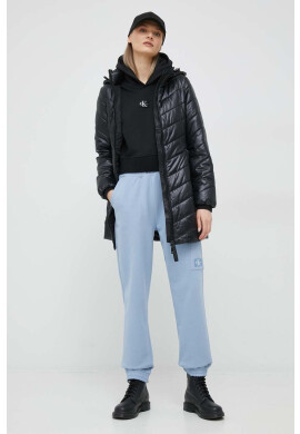 Calvin Klein Яке в черно с преходна изолация - Pepit.bg