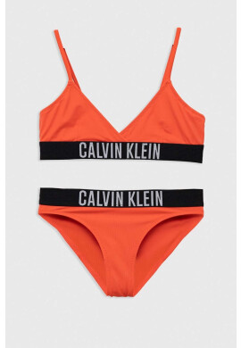 Calvin Klein Jeans Бански от две части в оранжево - Pepit.bg