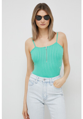 Calvin Klein Jeans Боди дамско в тюркоазено - Pepit.bg