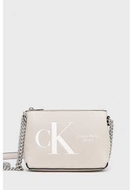 Calvin Klein Jeans Чанта в бежово - Pepit.bg