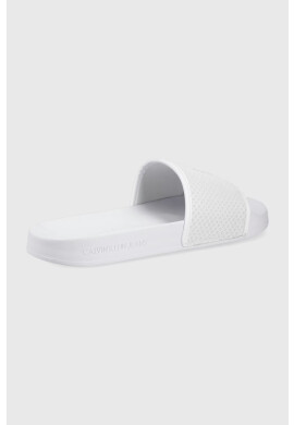 Calvin Klein Jeans Чехли мъжко в бяло - Pepit.bg