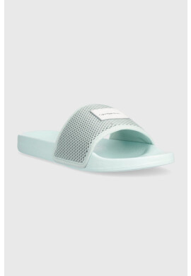 Calvin Klein Jeans Чехли SLIDE BADGE WN в зелено YW0YW00997 - Pepit.bg