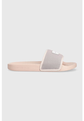Calvin Klein Jeans Чехли SLIDE BADGE WN в розово YW0YW00997 - Pepit.bg