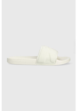 Calvin Klein Jeans Чехли SLIDE HIGH/LOW FREQUENCY в бяло YM0YM00661 - Pepit.bg