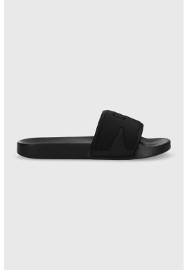 Calvin Klein Jeans Чехли SLIDE HIGH/LOW FREQUENCY WN в черно YW0YW00999 - Pepit.bg