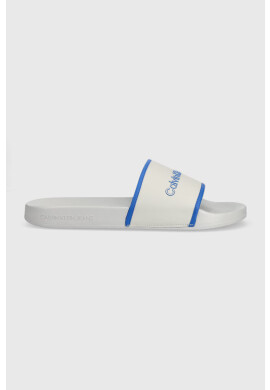 Calvin Klein Jeans Чехли SLIDE INSTITUTIONAL в сиво - Pepit.bg
