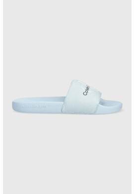 Calvin Klein Jeans Чехли SLIDE MONOGRAM CO в синьо YW0YW00103 - Pepit.bg