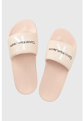 Calvin Klein Jeans Чехли SLIDE MONOGRAM CO в розово YW0YW00103 - Pepit.bg