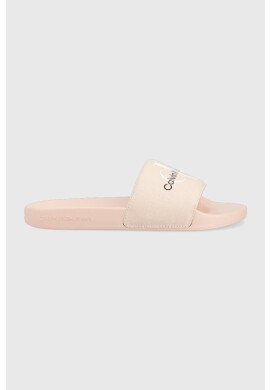 Calvin Klein Jeans Чехли SLIDE MONOGRAM CO в розово YW0YW00103 - Pepit.bg