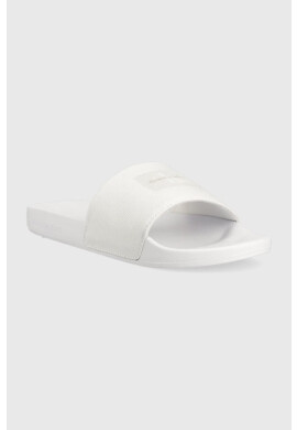 Calvin Klein Jeans Чехли SLIDE TPU PATCH в бяло YW0YW01090 - Pepit.bg