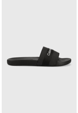 Calvin Klein Jeans Чехли SLIDE WEBBING в черно YM0YM00393 - Pepit.bg