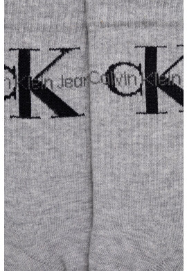 Calvin Klein Jeans Чорапи дамски в сиво - Pepit.bg