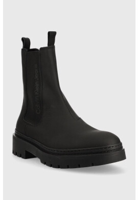 Calvin Klein Jeans Combat High Chelsea в черно - Pepit.bg