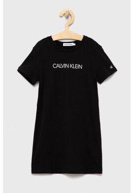 Calvin Klein Jeans Детска памучна рокля - Pepit.bg