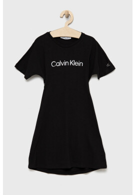 Calvin Klein Jeans Детска памучна рокля - Pepit.bg